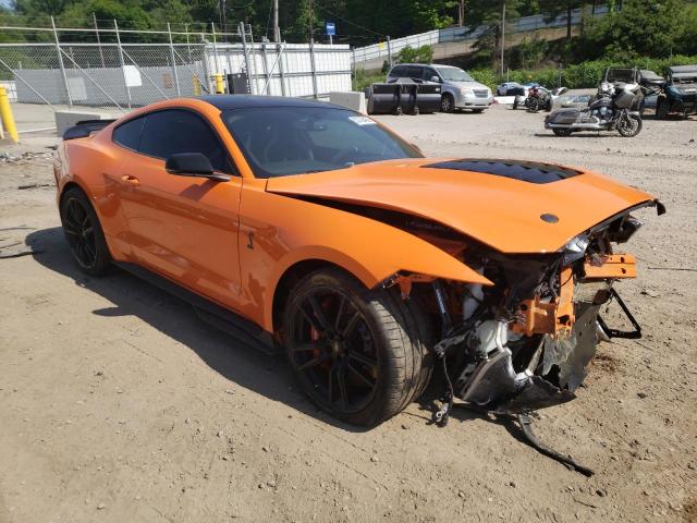 1FA6P8SJ0L5502451 - 2020 FORD MUSTANG SHELBY GT500 ORANGE photo 4