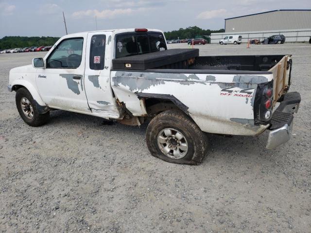 1N6ED26Y5XC307477 - 1999 NISSAN FRONTIER KING CAB XE WHITE photo 2