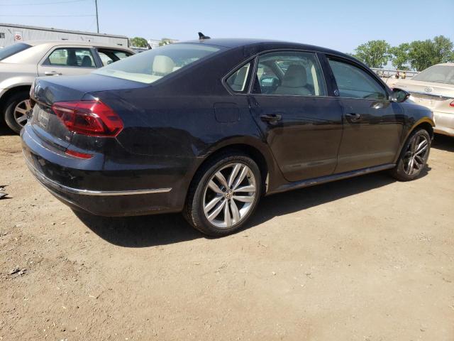 1VWLA7A3XKC007967 - 2019 VOLKSWAGEN PASSAT WOLFSBURG BLACK photo 3