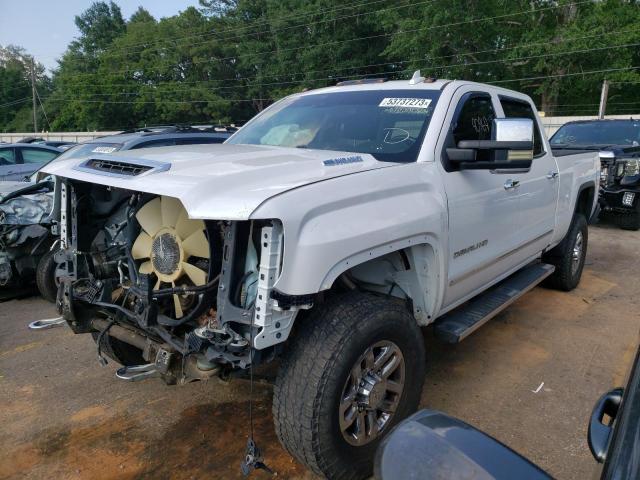 1GT12UEY2JF228116 - 2018 GMC SIERRA K2500 DENALI WHITE photo 1