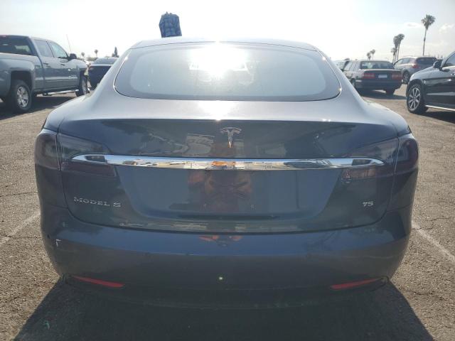 5YJSA1E11GF158498 - 2016 TESLA MODEL S GRAY photo 6