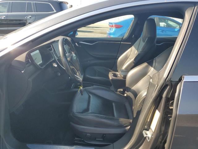 5YJSA1E11GF158498 - 2016 TESLA MODEL S GRAY photo 7