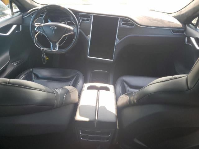 5YJSA1E11GF158498 - 2016 TESLA MODEL S GRAY photo 8