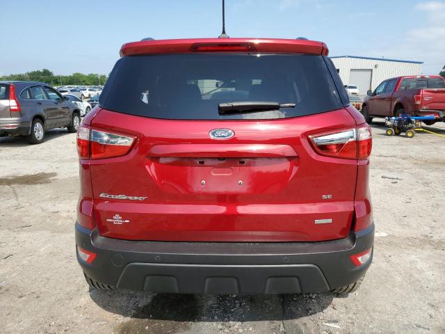 MAJ3S2GE9LC327008 - 2020 FORD ECOSPORT SE MAROON photo 6