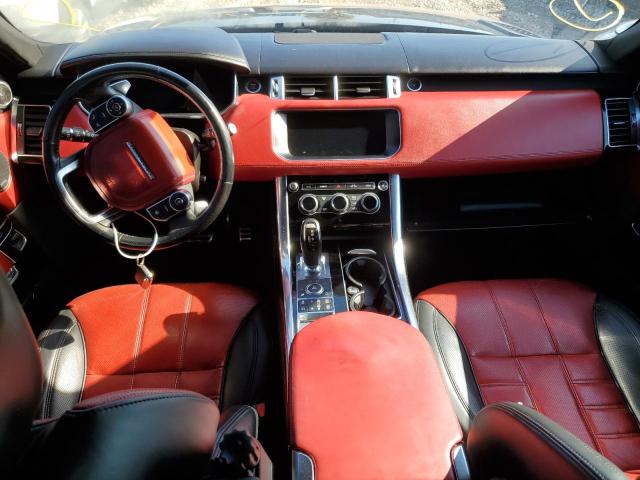 SALWV2FE5HA152879 - 2017 LAND ROVER RANGE ROVE AUTOBIOGRAPHY BLACK photo 8