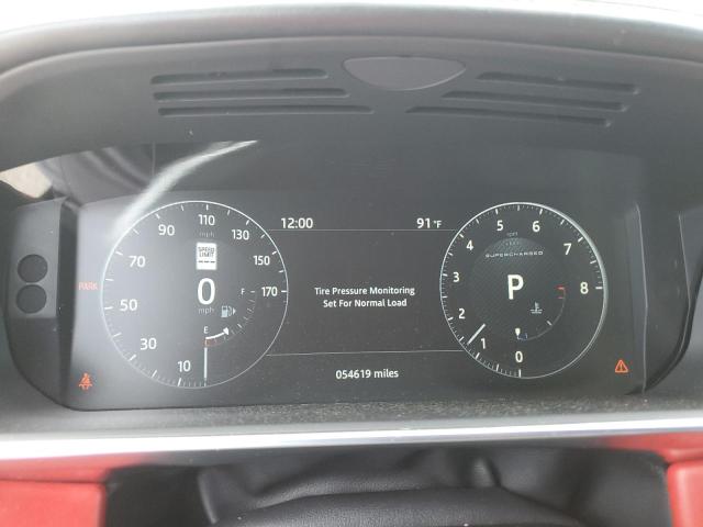 SALWV2FE5HA152879 - 2017 LAND ROVER RANGE ROVE AUTOBIOGRAPHY BLACK photo 9