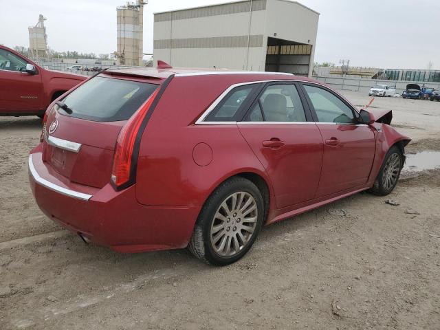 1G6DM8EG3A0118820 - 2010 CADILLAC CTS PERFORMANCE COLLECTION წითელი ფოტო 3