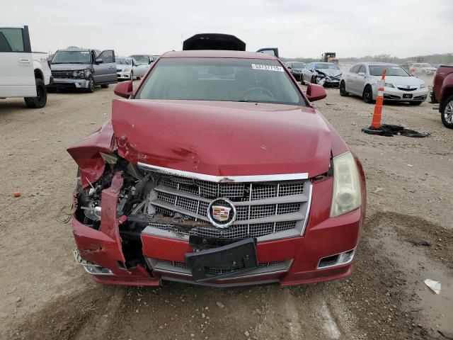 1G6DM8EG3A0118820 - 2010 CADILLAC CTS PERFORMANCE COLLECTION წითელი ფოტო 5