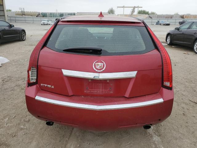 1G6DM8EG3A0118820 - 2010 CADILLAC CTS PERFORMANCE COLLECTION წითელი ფოტო 6