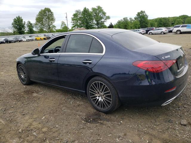 W1KAF4HB3PR098260 - 2023 MERCEDES-BENZ C 300 4MATIC BLUE photo 2