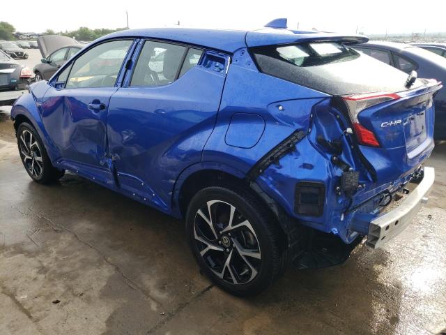 NMTKHMBX3LR116425 - 2020 TOYOTA C-HR XLE BLUE photo 2