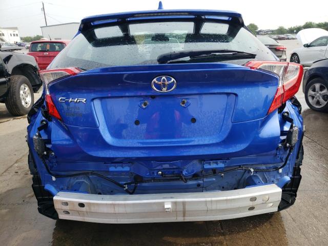 NMTKHMBX3LR116425 - 2020 TOYOTA C-HR XLE BLUE photo 6