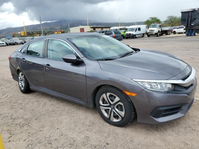 2HGFC2F53JH580391 - 2018 HONDA CIVIC LX 灰色 照片 4