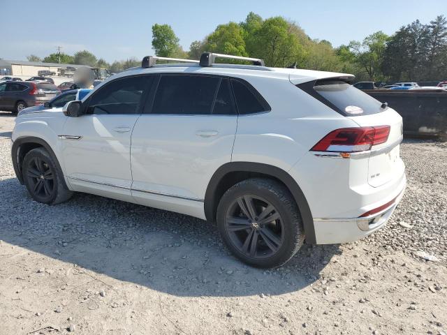 1V2RE2CAXMC213615 - 2021 VOLKSWAGEN ATLAS CROS SE WHITE photo 2