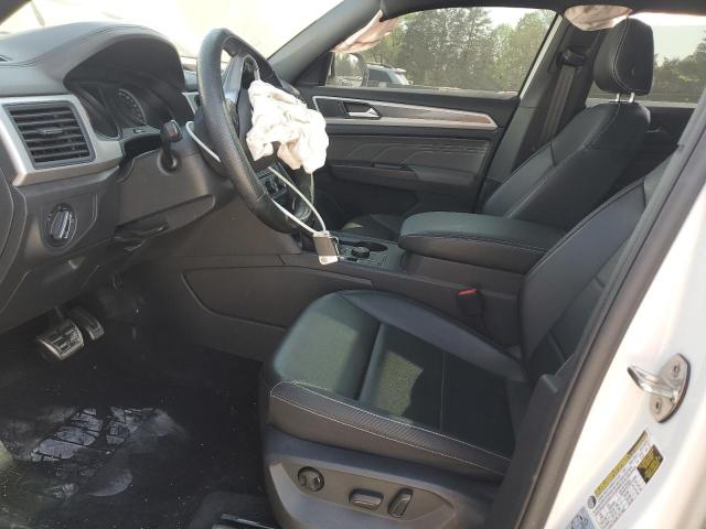 1V2RE2CAXMC213615 - 2021 VOLKSWAGEN ATLAS CROS SE WHITE photo 7