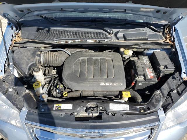 2C4RC1CG1DR614578 - 2013 CHRYSLER TOWN & COU TOURING L BLUE photo 12