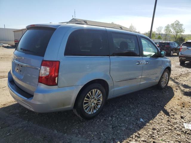 2C4RC1CG1DR614578 - 2013 CHRYSLER TOWN & COU TOURING L BLUE photo 3