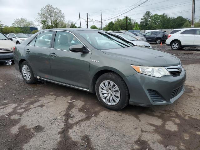 4T1BD1FKXDU084950 - 2013 TOYOTA CAMRY HYBRID GREEN photo 4