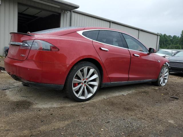 5YJSA1E47GF129453 - 2016 TESLA MODEL S წითელი ფოტო 3
