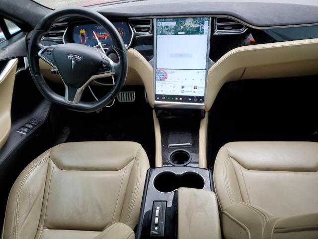 5YJSA1E47GF129453 - 2016 TESLA MODEL S წითელი ფოტო 8