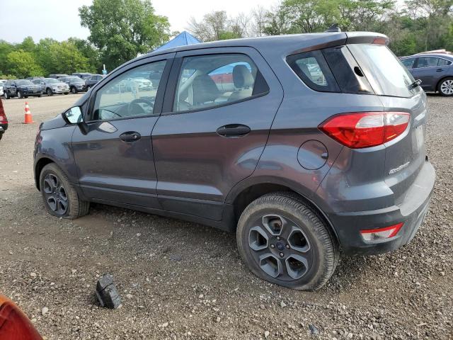 MAJ3S2FE1LC384675 - 2020 FORD ECOSPORT S GRAY photo 2