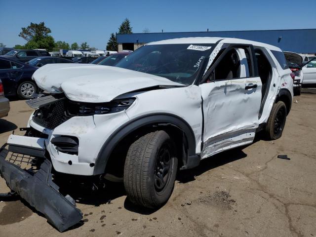 1FM5K8AB7LGB66179 - 2020 FORD EXPLORER POLICE INTERCEPTOR WHITE photo 1