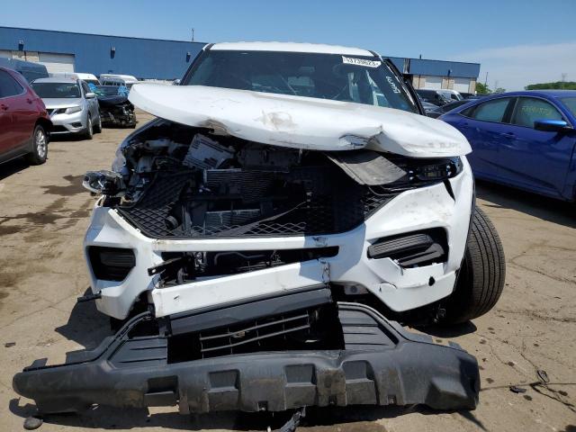 1FM5K8AB7LGB66179 - 2020 FORD EXPLORER POLICE INTERCEPTOR WHITE photo 5