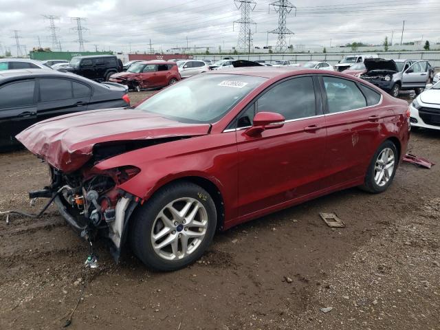 3FA6P0H72DR212272 - 2013 FORD FUSION SE RED photo 1