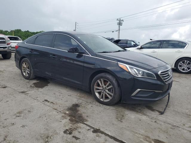 5NPE24AF0GH369321 - 2016 HYUNDAI SONATA SE BLACK photo 4