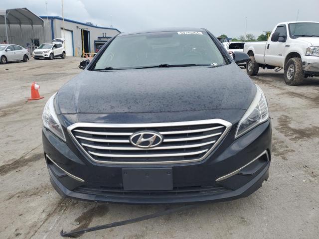 5NPE24AF0GH369321 - 2016 HYUNDAI SONATA SE BLACK photo 5