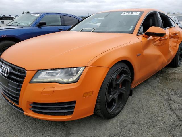 WAUYGAFC0DN087734 - 2013 AUDI A7 PREMIUM PLUS ORANGE photo 1