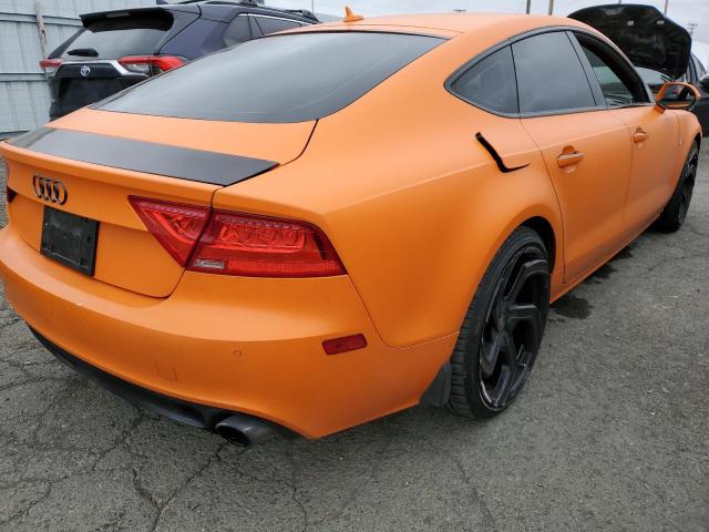 WAUYGAFC0DN087734 - 2013 AUDI A7 PREMIUM PLUS ORANGE photo 3