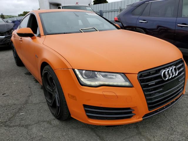 WAUYGAFC0DN087734 - 2013 AUDI A7 PREMIUM PLUS ORANGE photo 4