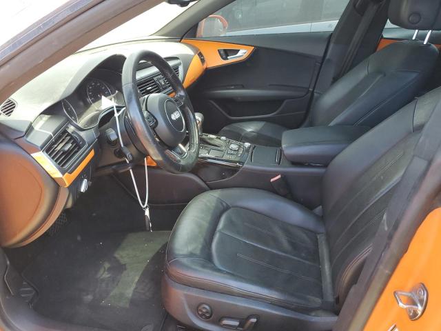 WAUYGAFC0DN087734 - 2013 AUDI A7 PREMIUM PLUS ORANGE photo 7