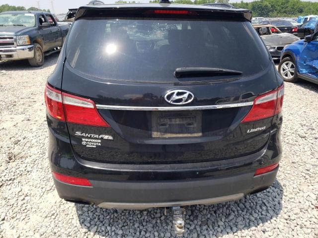 KM8SR4HF0DU005952 - 2013 HYUNDAI SANTA FE LIMITED BLACK photo 6