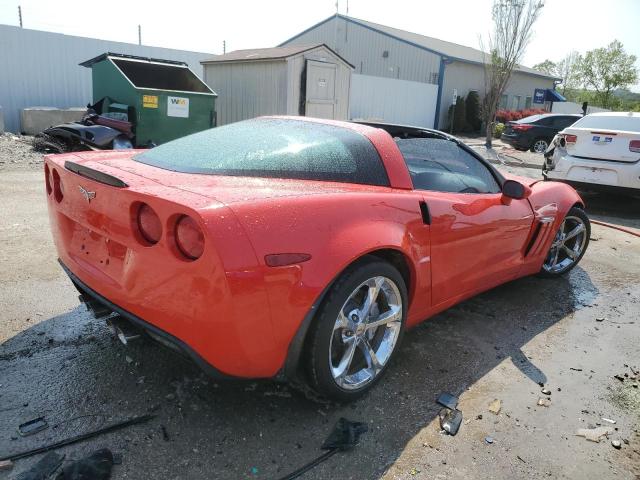 1G1YW2DW8B5101152 - 2011 CHEVROLET CORVETTE GRAND SPORT RED photo 3