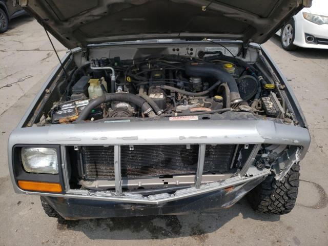 1J4FF28S7YL122451 - 2000 JEEP CHEROKEE SE BEIGE photo 12