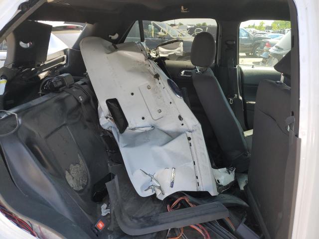 1FM5K8AR1JGC74629 - 2018 FORD EXPLORER POLICE INTERCEPTOR WHITE photo 10