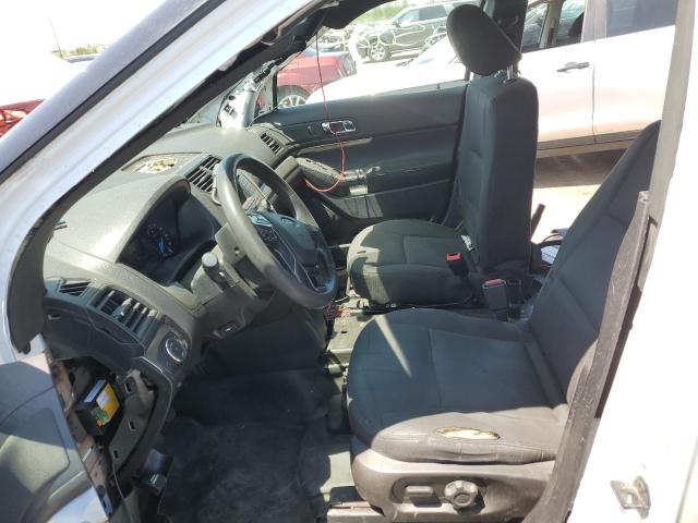 1FM5K8AR1JGC74629 - 2018 FORD EXPLORER POLICE INTERCEPTOR WHITE photo 7