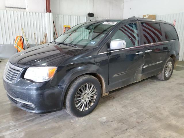2C4RC1CG8DR748083 - 2013 CHRYSLER TOWN & COU TOURING L BLACK photo 1