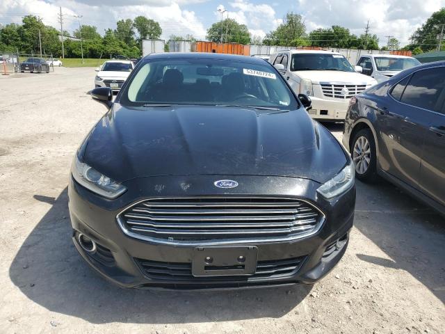 3FA6P0HR0DR234563 - 2013 FORD FUSION SE BLACK photo 5