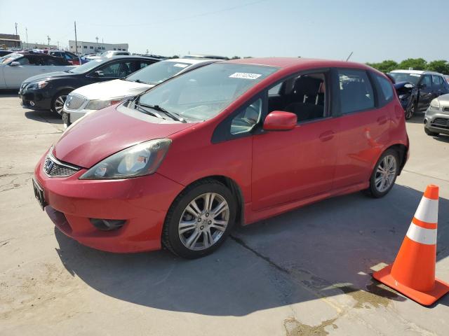 JHMGE8H55BC026608 - 2011 HONDA FIT SPORT RED photo 1