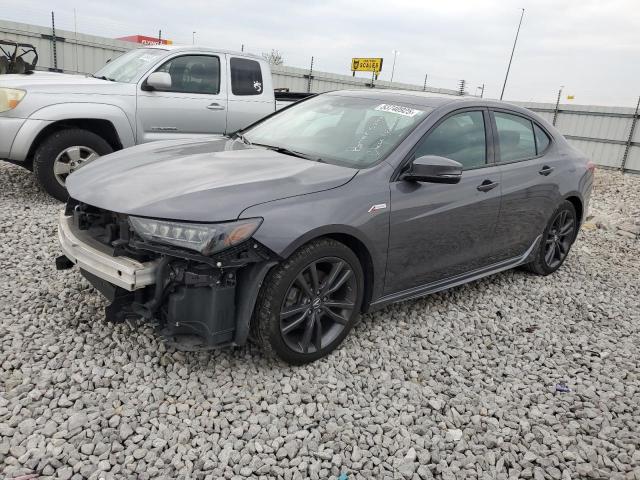 19UUB2F62JA008083 - 2018 ACURA TLX TECH+A ნაცრისფერი ფოტო 1