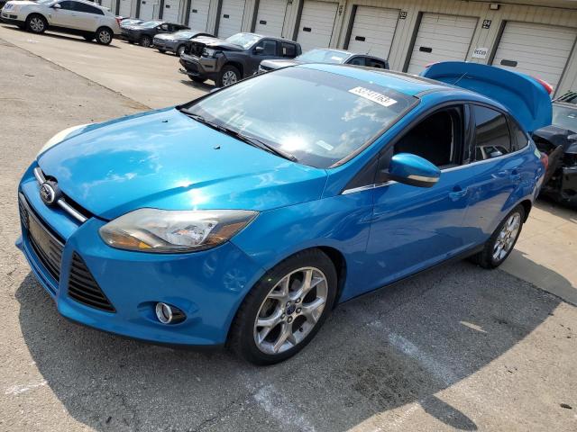 1FADP3J23DL162679 - 2013 FORD FOCUS TITANIUM BLUE photo 1