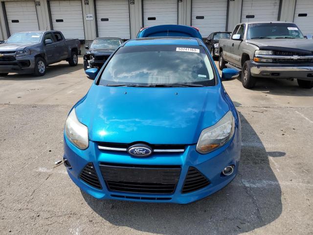 1FADP3J23DL162679 - 2013 FORD FOCUS TITANIUM BLUE photo 5