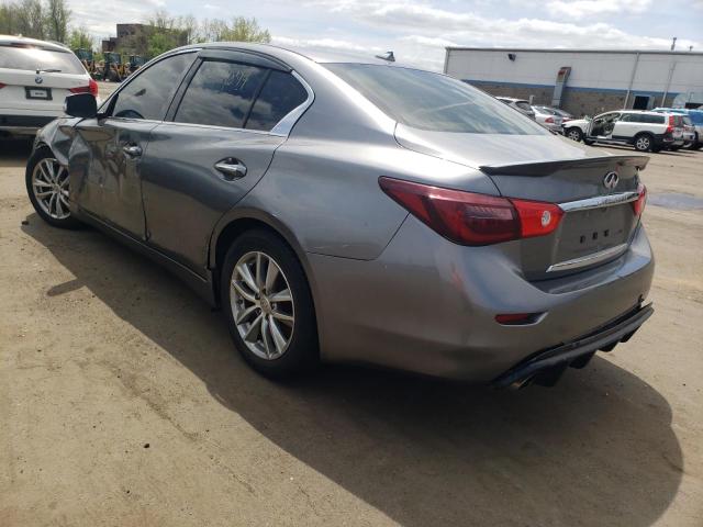 JN1EV7AP6HM737903 - 2017 INFINITI Q50 PREMIUM GRAY photo 2