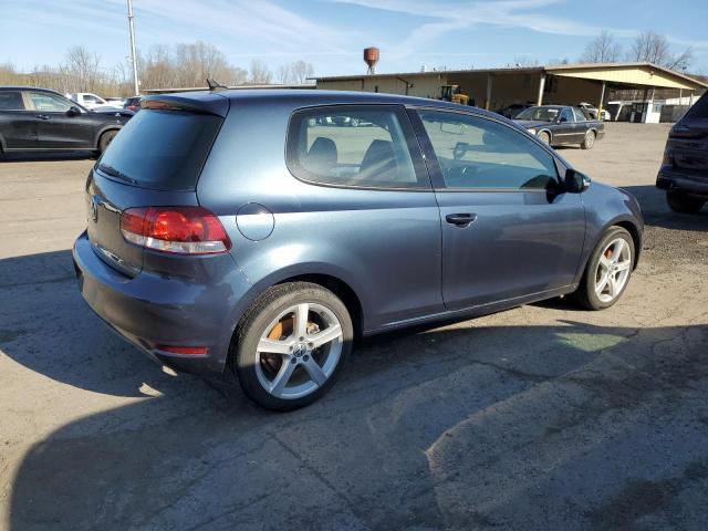 WVWBB7AJ2DW015329 - 2013 VOLKSWAGEN GOLF BLUE photo 3