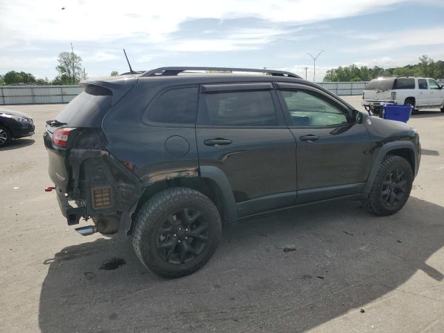 1C4PJMBS6HW589906 - 2017 JEEP CHEROKEE TRAILHAWK BLACK photo 3