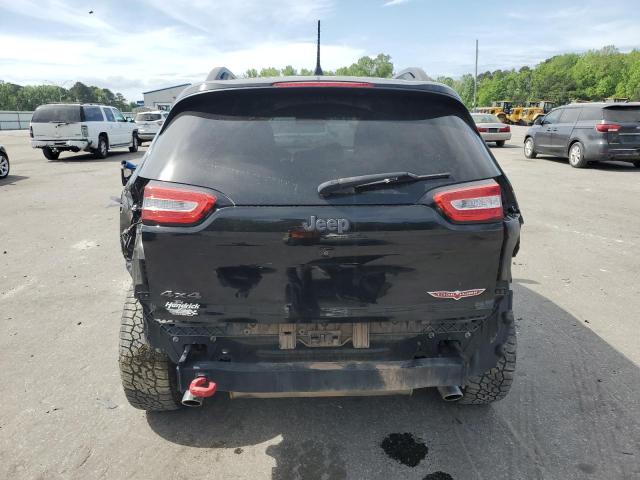 1C4PJMBS6HW589906 - 2017 JEEP CHEROKEE TRAILHAWK BLACK photo 6