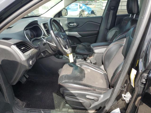 1C4PJMBS6HW589906 - 2017 JEEP CHEROKEE TRAILHAWK BLACK photo 7